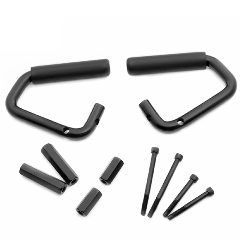 

Front Grab Bars Kit Aluminum Alloy Front Grab Handles Front Grab Grip Handle Bars for Jeep Wrangler JK JKU 2007-2018