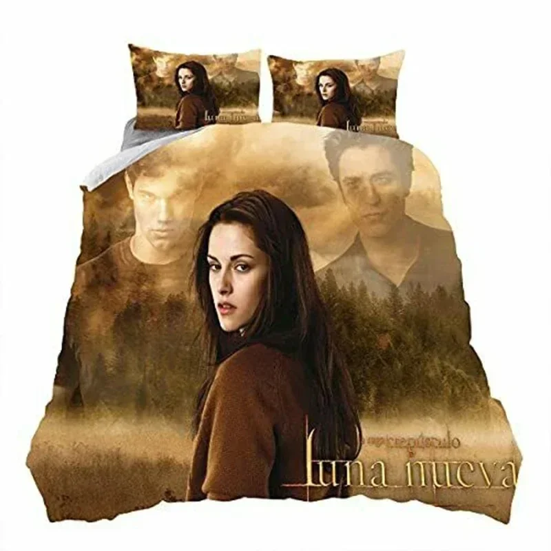 

Twilight Saga 3D NEW Duvet Cover Pillowcase Bedding Set Adult Boy Girl Bedroom Decoration Children Single Double Large