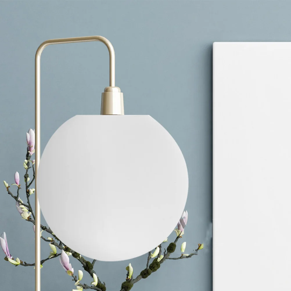 

Glass Spherical Lampshade Frosted Globe Light Hanging Replacement for Pendant Lighting Round Glass Globe Fixture