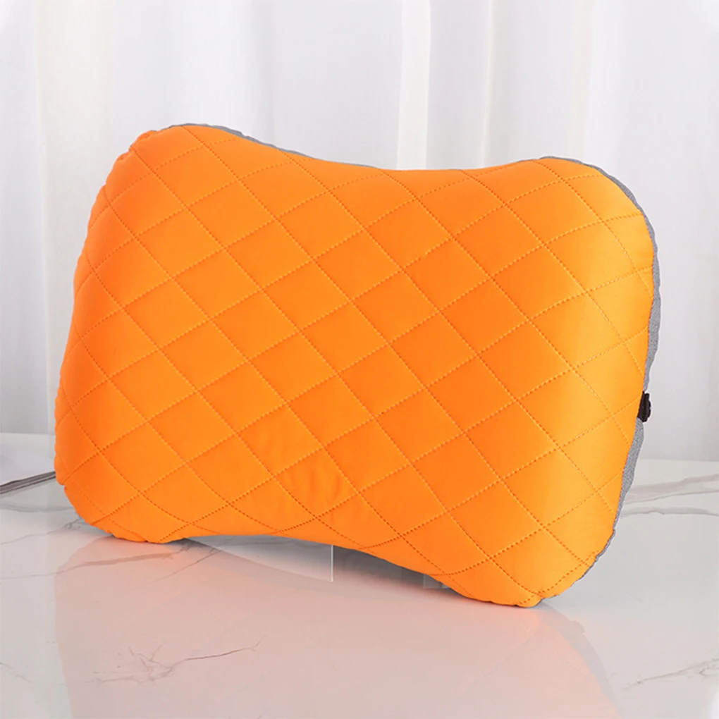 Inflatable Pillow Tourism Essential Enjoy Healthy Sleep Anywhere Go Three Full Breaths Save Time