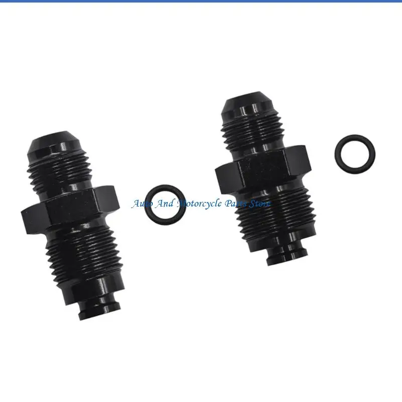 P9FD High Precise M18x1.5 Threaded Power Steering Connectors 2Pcs Pack Suitable for Automotive Motorcycle Heating Systems