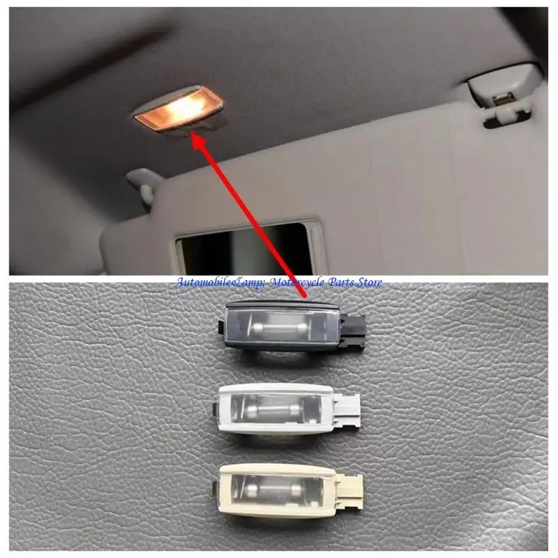 H7BD ABS Sun Visors Lamp OEM Number 1KD947109A for Multiple Models Easy Installation Car Reading Lights Interior