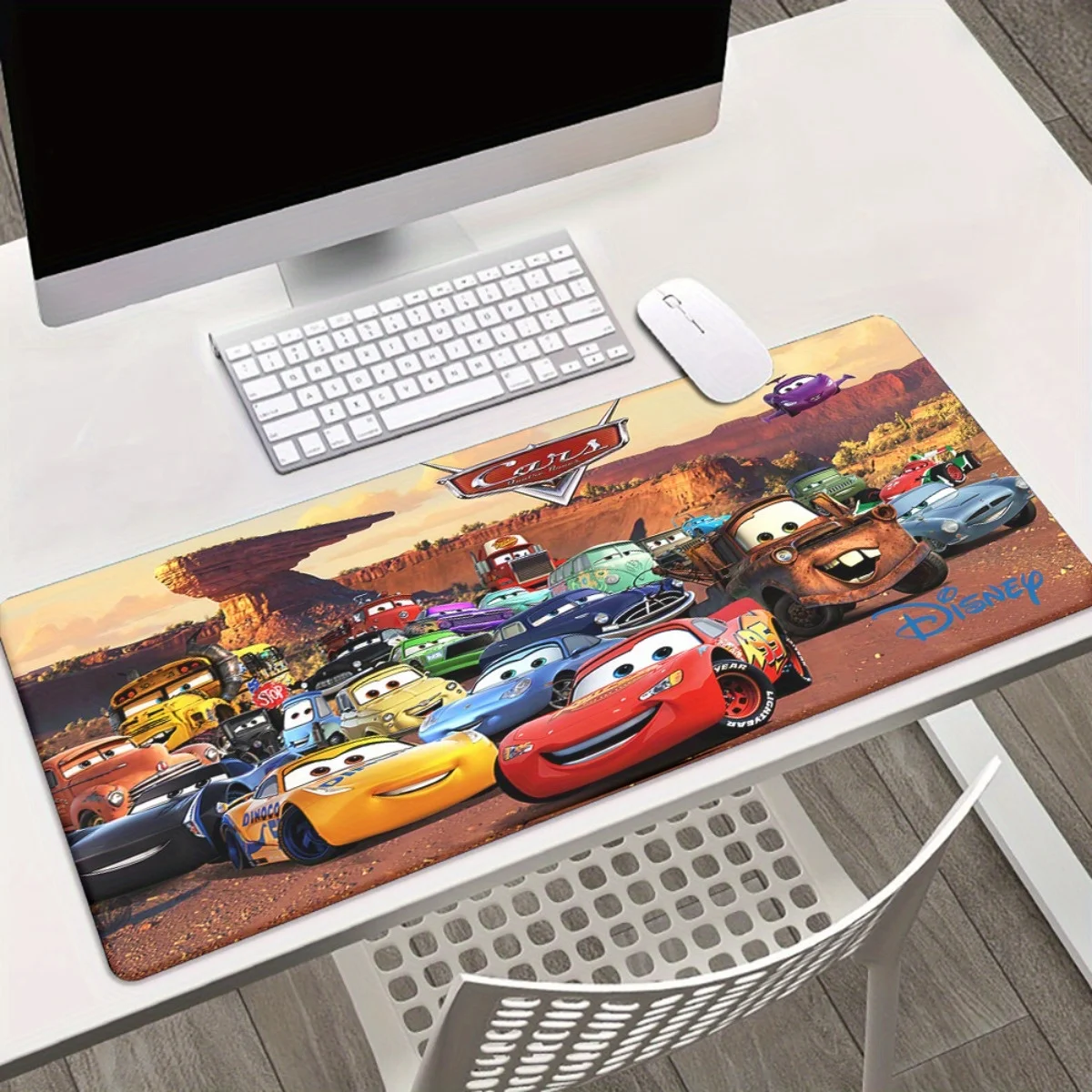 1pc Disney Cars, Various Characters HD Printed Pad for Desk, Multi Functional XXL Mousepad, Keyboard Gaming Mouse Mats, Office C