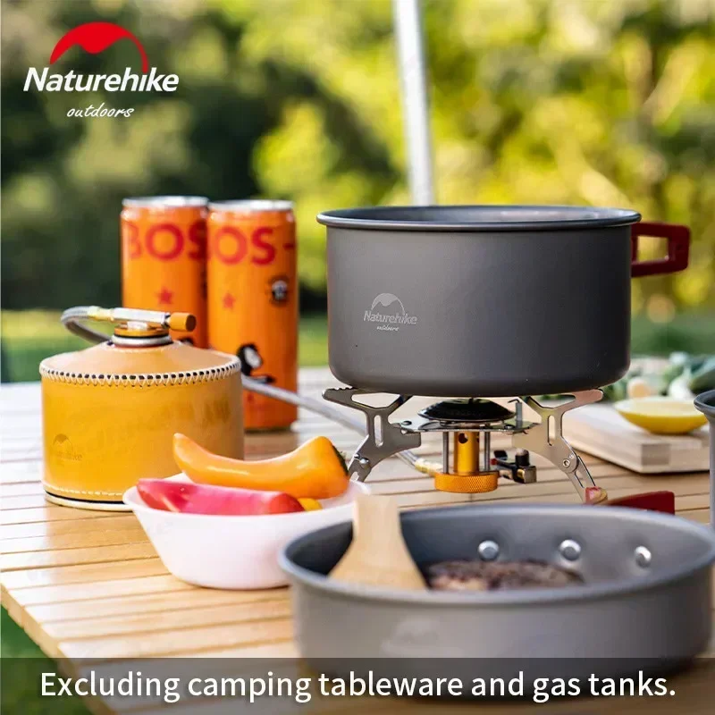 

Naturehike Folding Gas Stove Head Electronic Ignition Fire Burnur Heater Outdoor Camping Tourist Hiking 0.23kg Ultralight 1900W