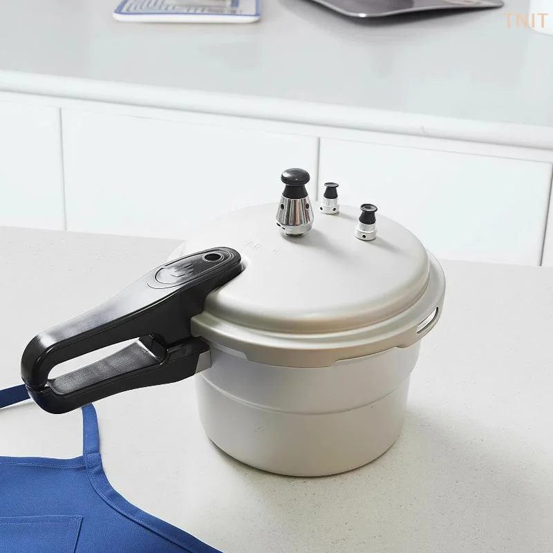 [J] High Pressure Cookware Soup Meat Pot Stainless Iron Pressure Valve Household High Pressure Cooker Cooking Appliances