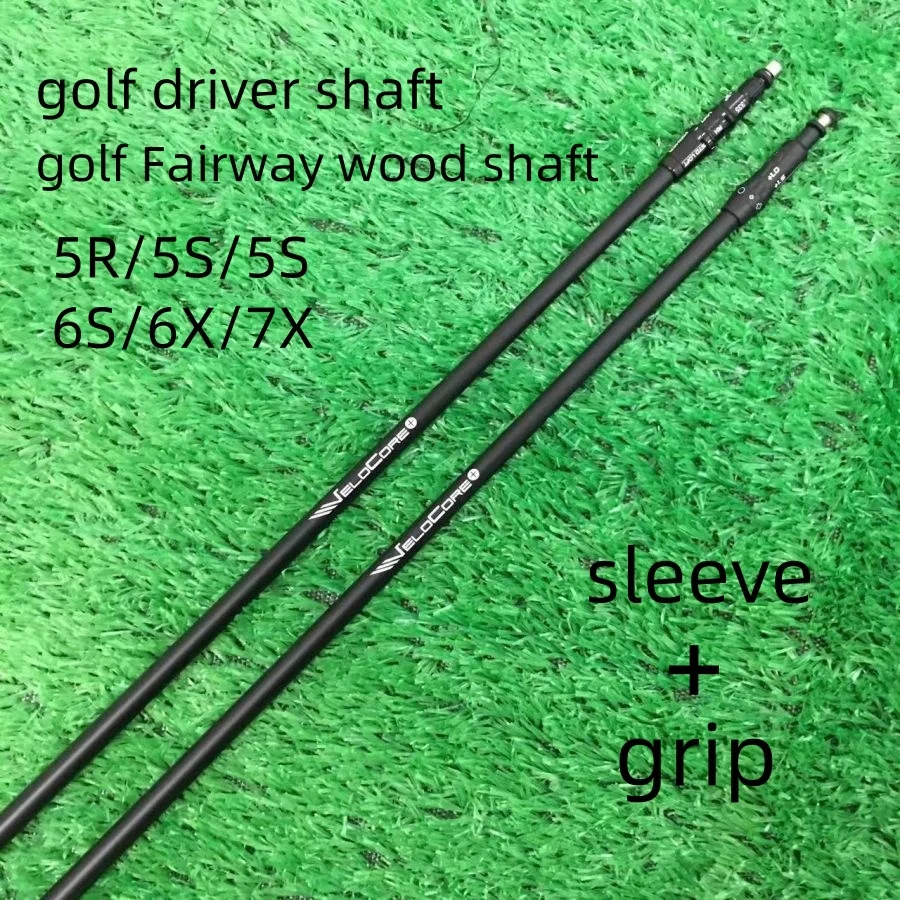 New Golf Shaft black Golf Drivers Shaft 5/6/7 S/R/X Flex Graphite Shaft Wood Shafts Free Assembly Sleeve and Grip