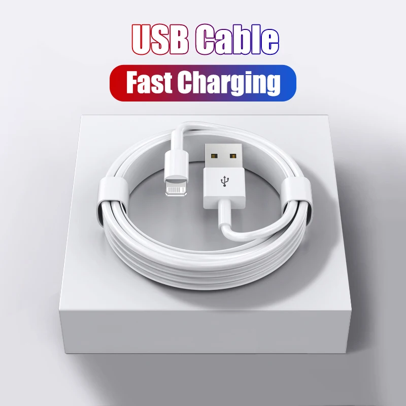 PD 30W Fast Charging For Apple iPhone Charger Cable 14 13 12 11 Pro Max Mini X XR XS 7 8 Plus SE USB Data Wire Cord Accessories