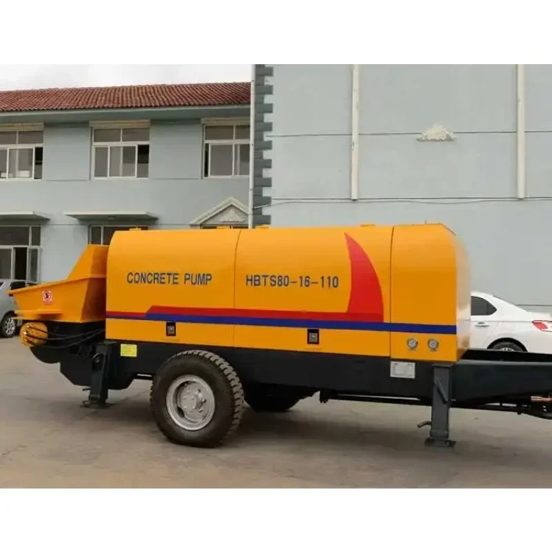 Best Selling Electric Trailer Concrete Pump Manufacturer