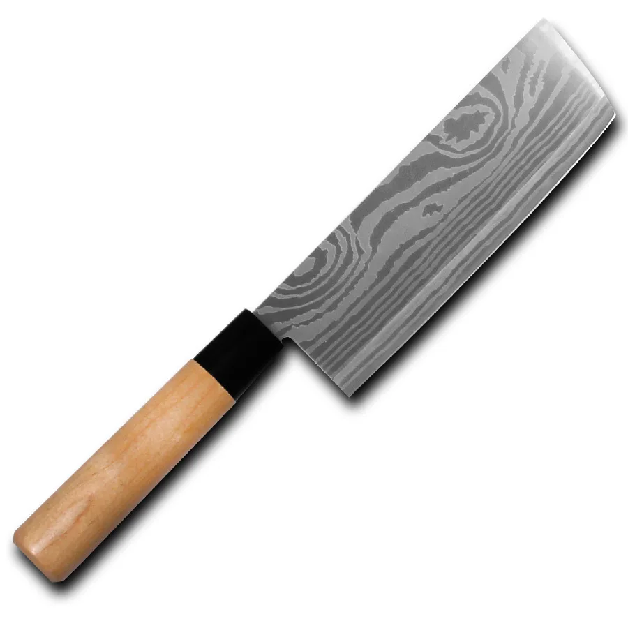 Japanese Cooking Knife Stainless Steel Chef Kitchen Knives Laser Damascus Fish Sashimi Knife Duck Knife Japanese Cooking Knives