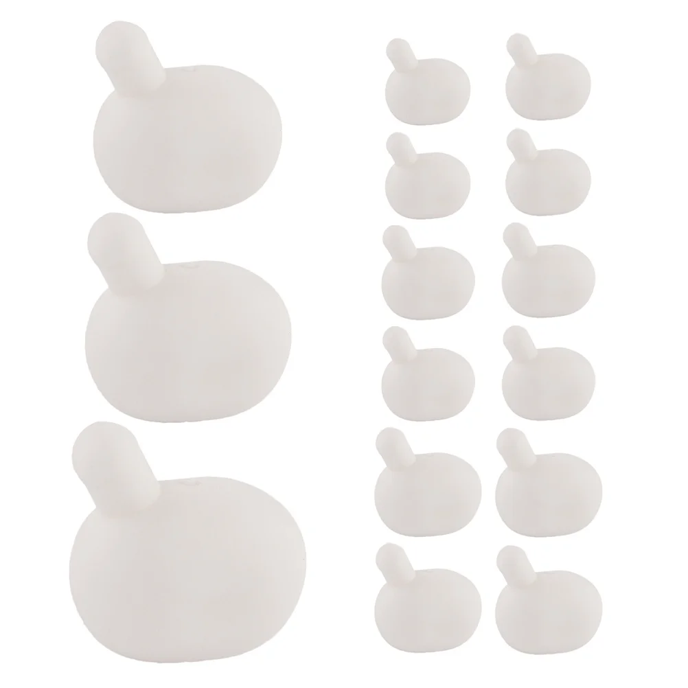 18Pcs Bubble Blower Inner Core: Silicone DIY Squeeze Insert for Kids Transparent Fun Sensory Play Party Favors Animal Spit