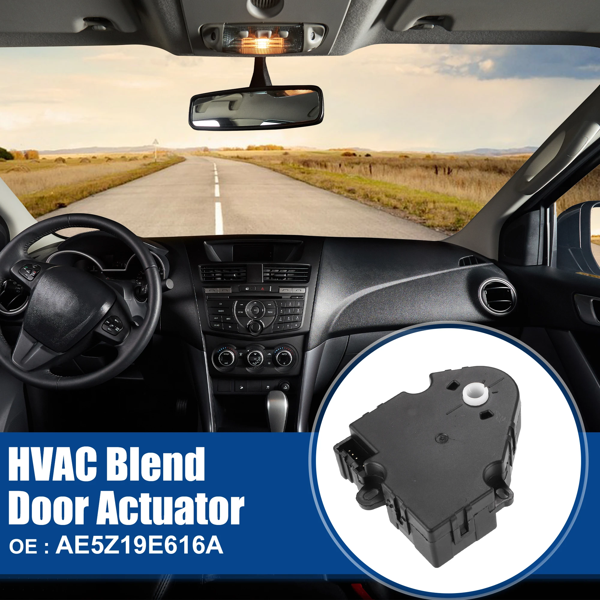 

UXCELL 2 шт. Привод двери смесителя HVAC подходит для Ford Fusion 2010-2012 No AE5Z19E616A