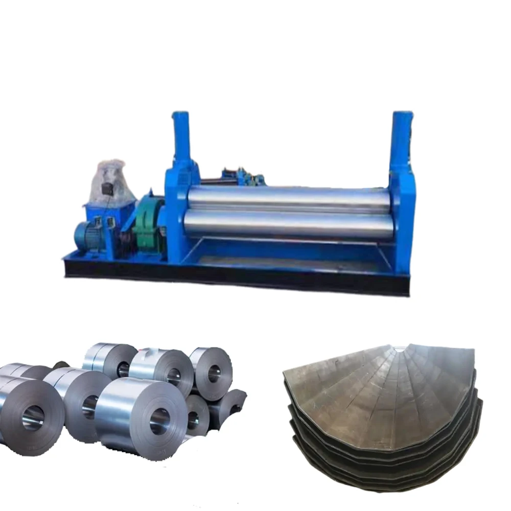 

Automatic Plate Rolling Machine Three Roller Hydraulic Plate Rolling Machine