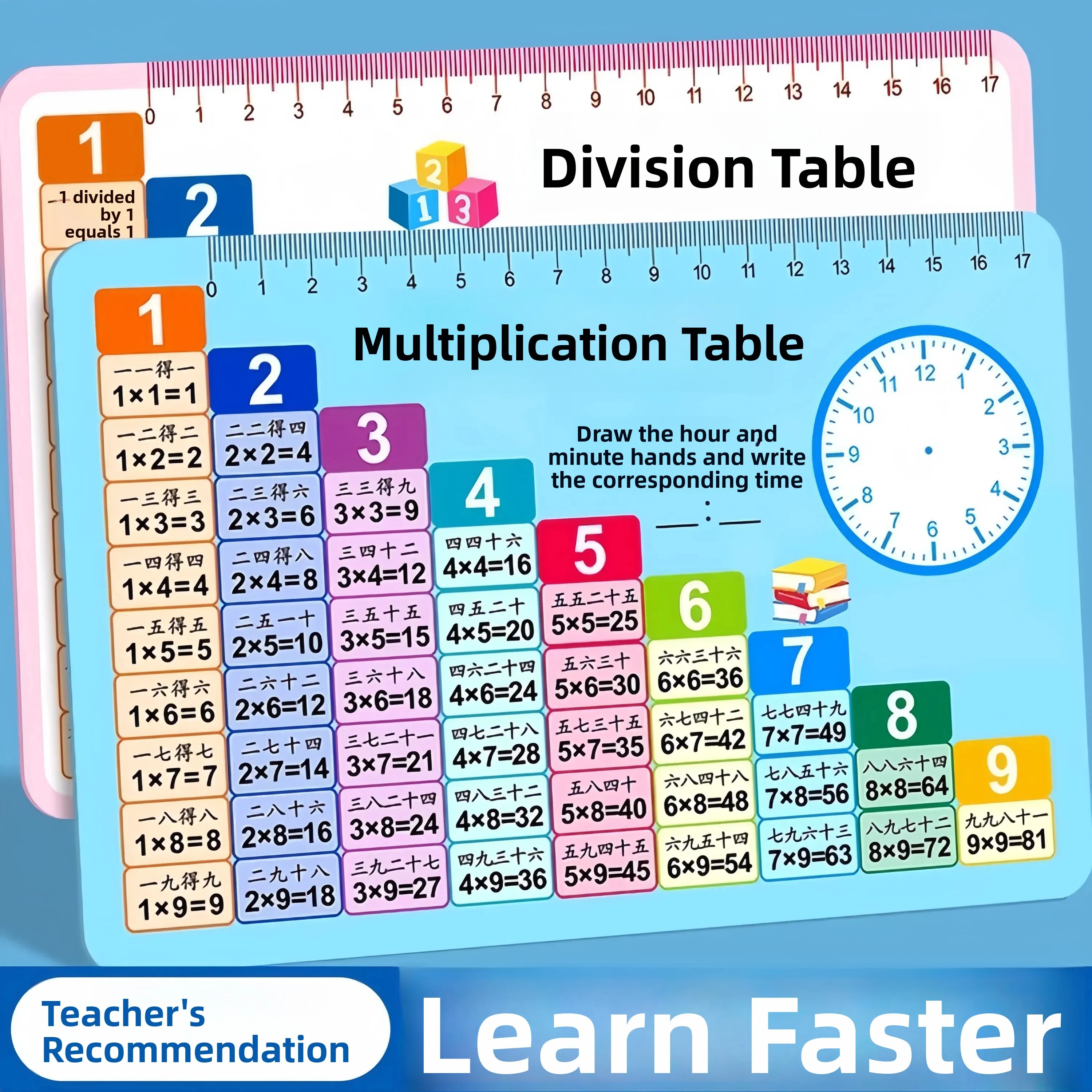 primary-school-student-multiplication-table-memory-tool-99-times-division-formula-card-comprehensive-math-formula-card
