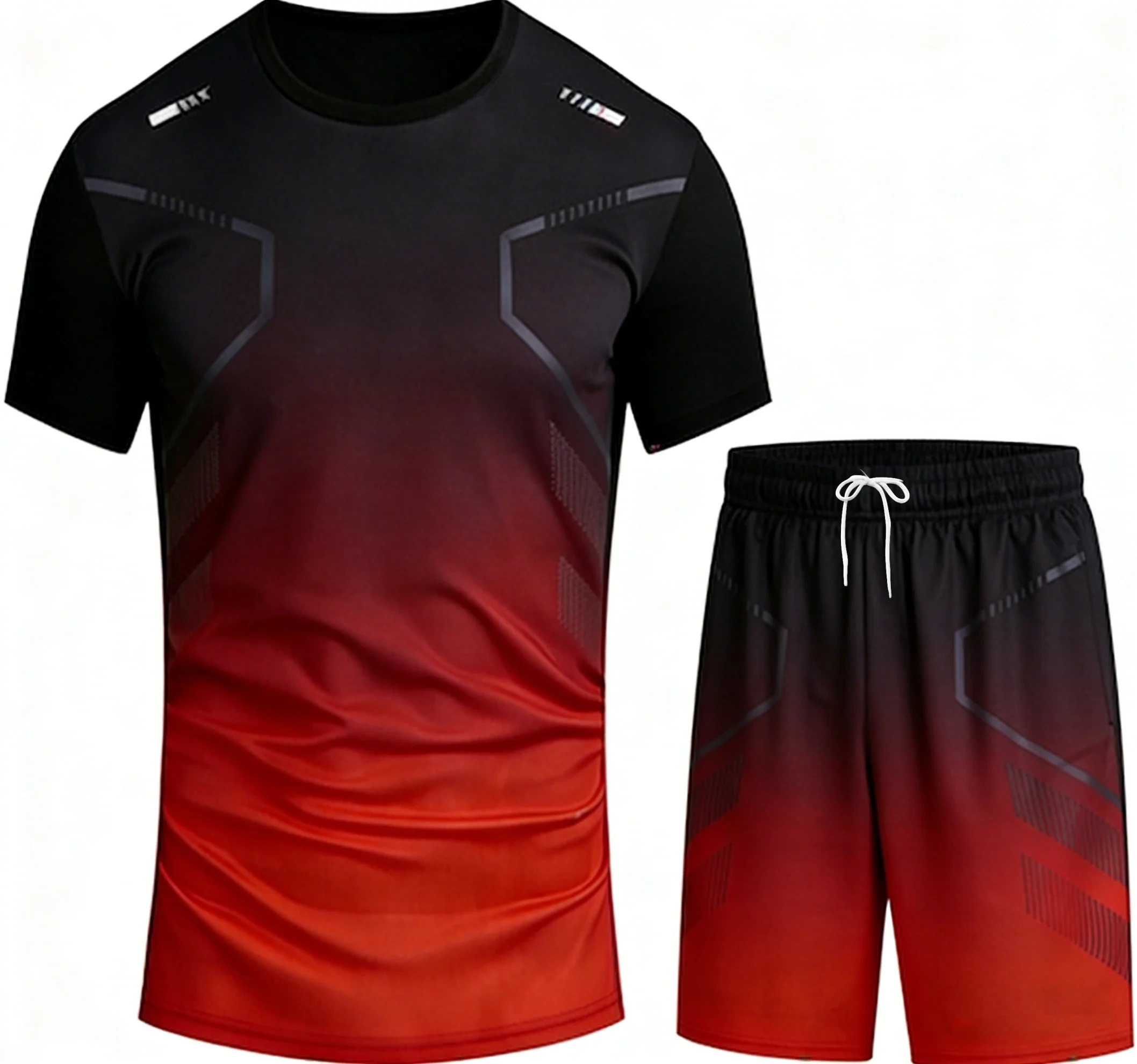 

Men's casual suits, outdoor activity running suits, travel sportswear sets, park and beach outings, quick-drying and lightweight