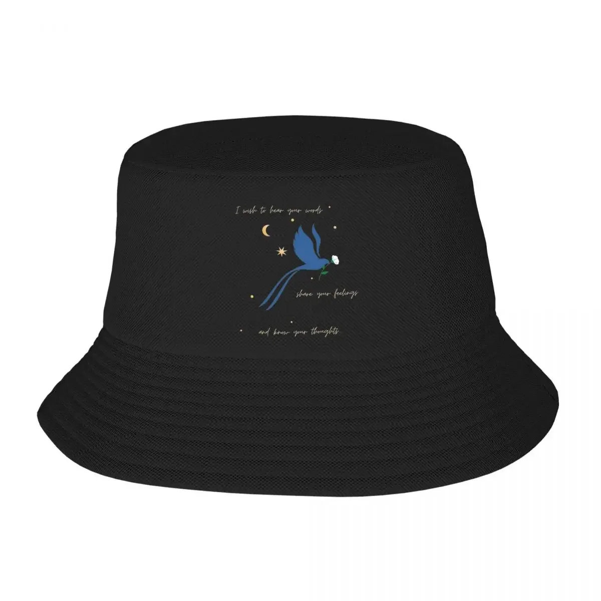 Final Fantasy FFXIV Meteion t Bird Bucket Hats Spring Picnic Headwear Accessories Fishing  for Outdoor Girl Panama Hat