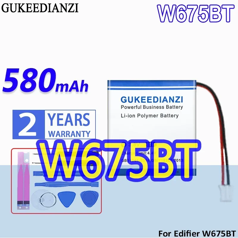

High Capacity Earphone Battery For Edifier W675BT 580mAh