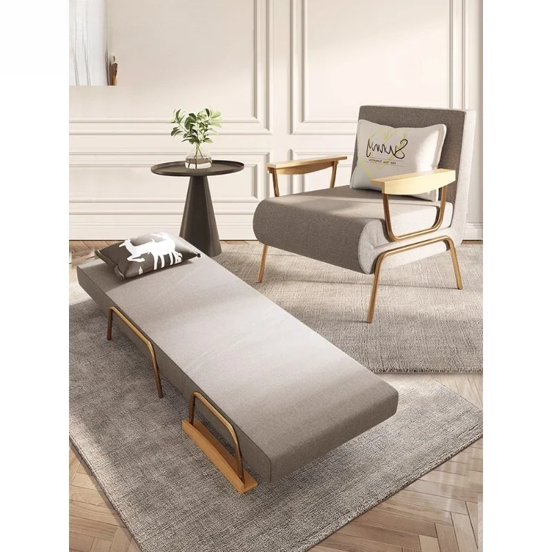 

Rest folding bed single office lunch break nap artifact escort bed household adult dual-purpose sofa bed Nordic