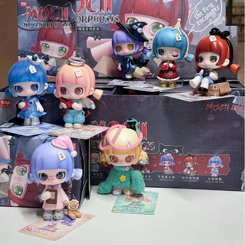 

MoCii Transmutation Series Blind Box Bionic Girl Anime Figure 8+1 Style PVC Collectible Model Desktop Ornament Gift For Fans