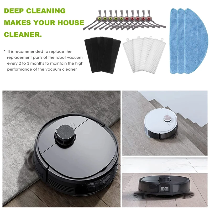 أجزاء مكنسة كهربائية روبوت Yeedi ، K650 ، أرضية صلبة ، سجادة ، تنظيف شعر الحيوانات الأليفة ، أجهزة منزلية ، قطع غيار