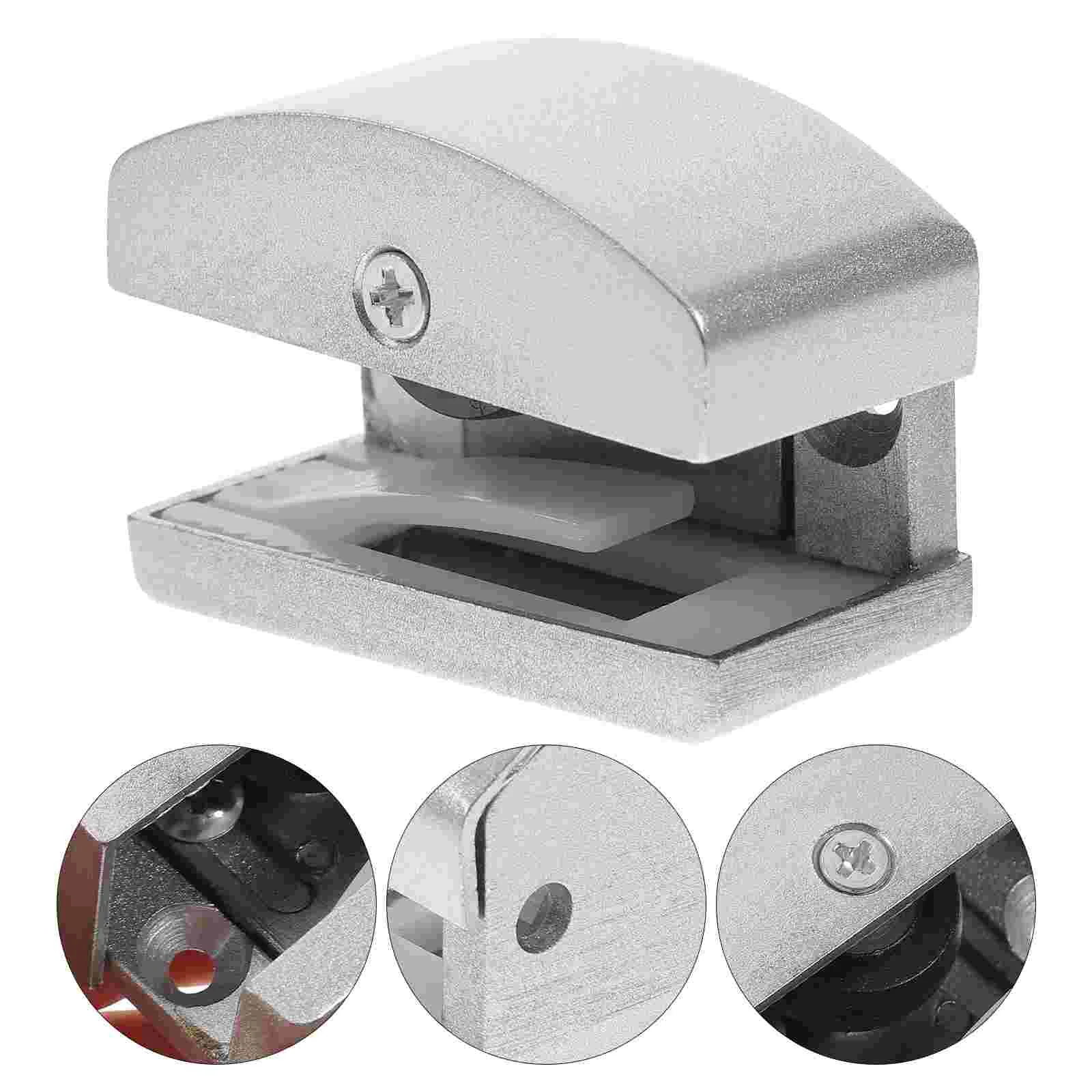 

Door Swing Stopper Shower Sliding Bottom Guide Replacement Parts Glass Mount Guides for Doors