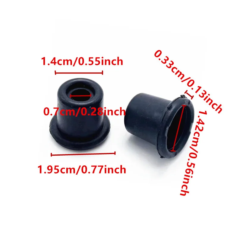 4/2/1pcs Motorcycle Scooter Brake Upper Pump Piston Dust Cover Rubber Disc Brake Pump Cover Waterproof