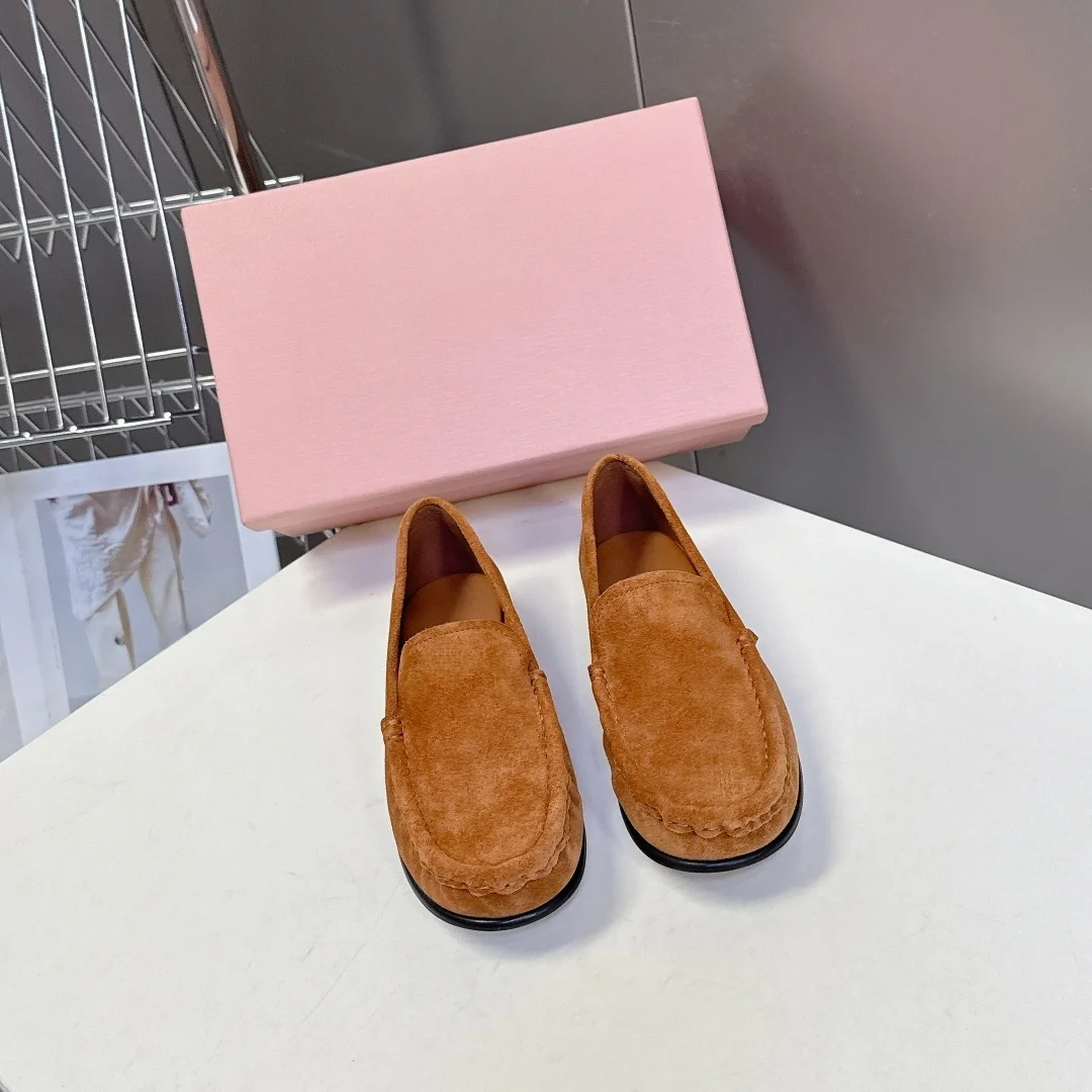 

Женские шикарные замшевые лоферы, пара подарков на день Святого Валентина, прочная, стильная, нежная, модная обувь премиум-класса, аксессуар