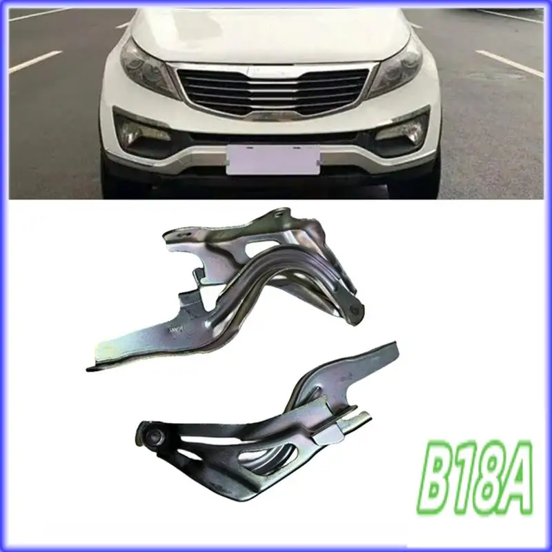 

H5-1Pair Car Hood Hinge Cover 79110-3W000 79120-3W000 For Kia Sportage 2010-2018 Engine Bonnet Hinge 791103W000 791203W000