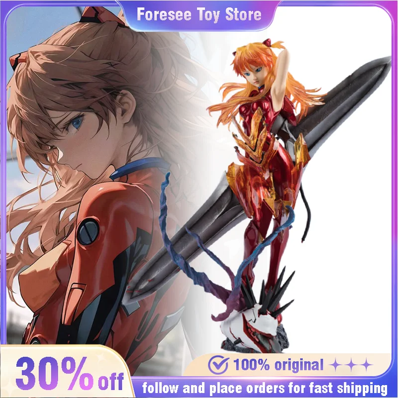 

62cm EVA Action Figure Rei Ayanami Neon Genesis Evangelion Asuka Langley Soryu Anime Figure PVC Collection Model Doll Gifts Toys