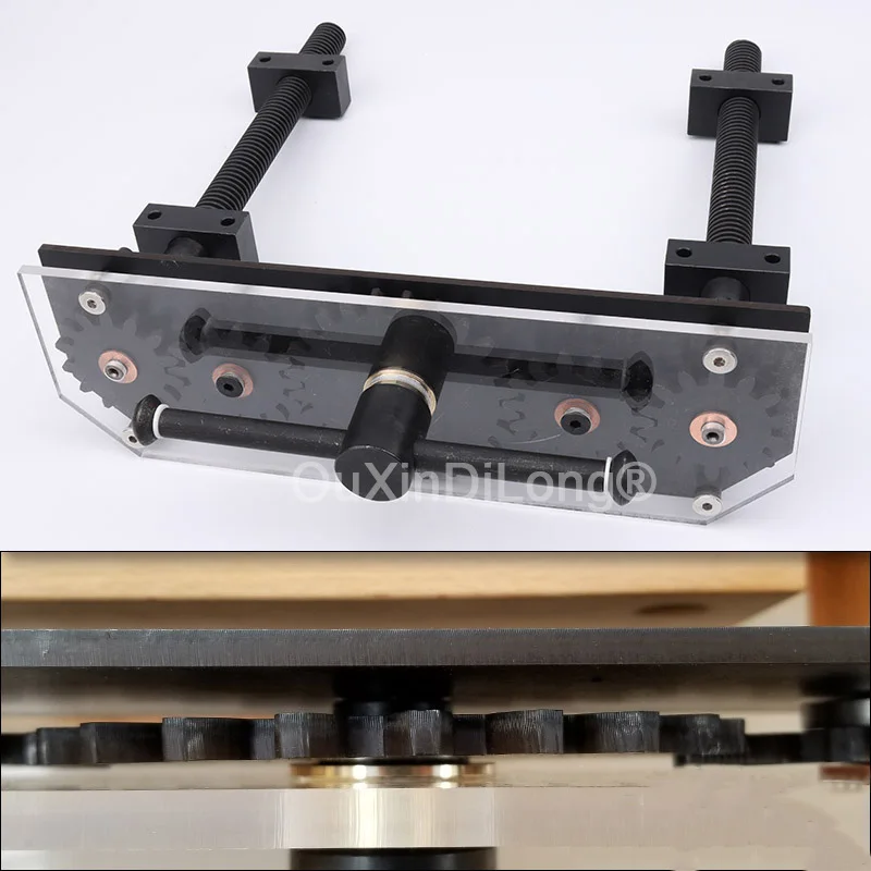 1 pz Heavy Duty 16 pollici lavorazione del legno banco da lavoro gamba morsa carpentiere morsetti carpentiere strumenti di fissaggio per Hardware in