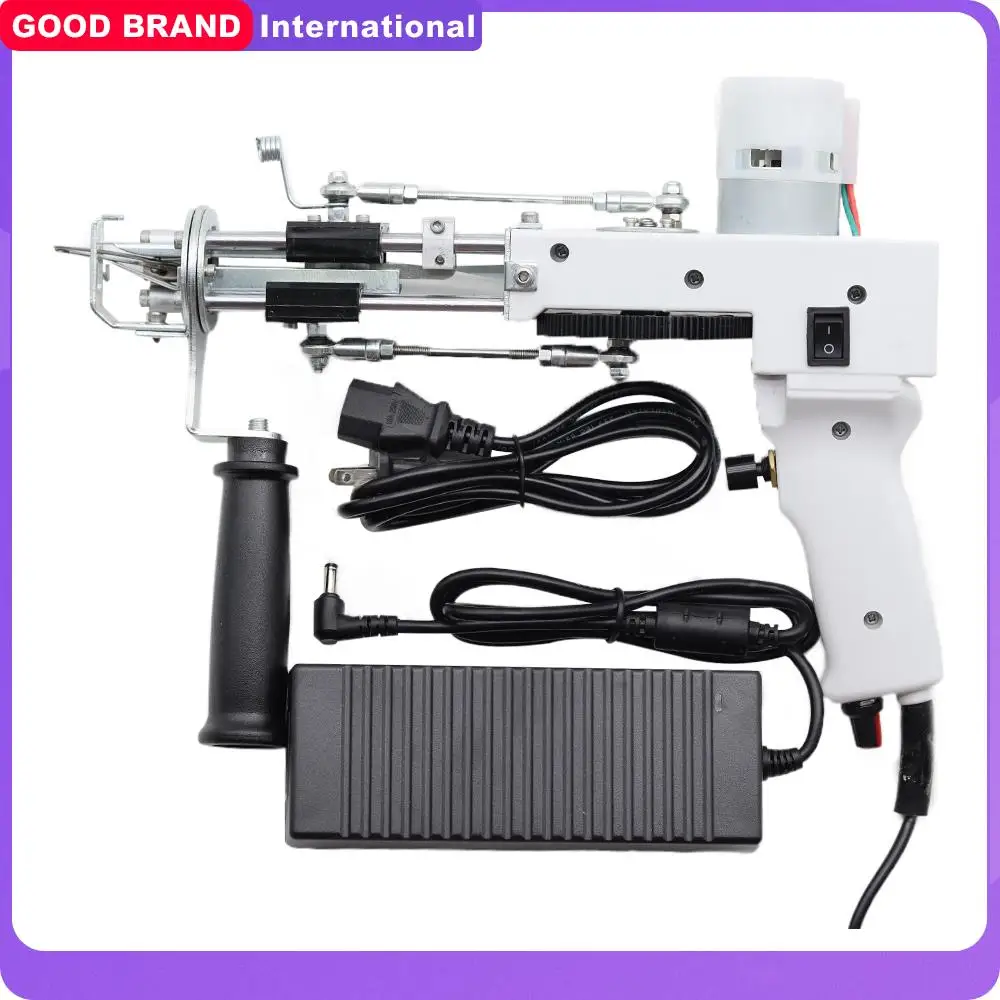 2 In 1 Electric Carpet Tufting Gun Starter Kit Hand Gun Carpet Weaving Flocking Machines  HOT DIY Hand Tools