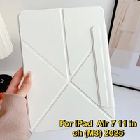 2025 nueva Funda magnética delgada para Apple IPad 11th 10th 10,9 IPad Pro 11 12,9 13 M4 Funda Air7 Air 5 Mini7 6 A16 Pro soporte plegable Funda
