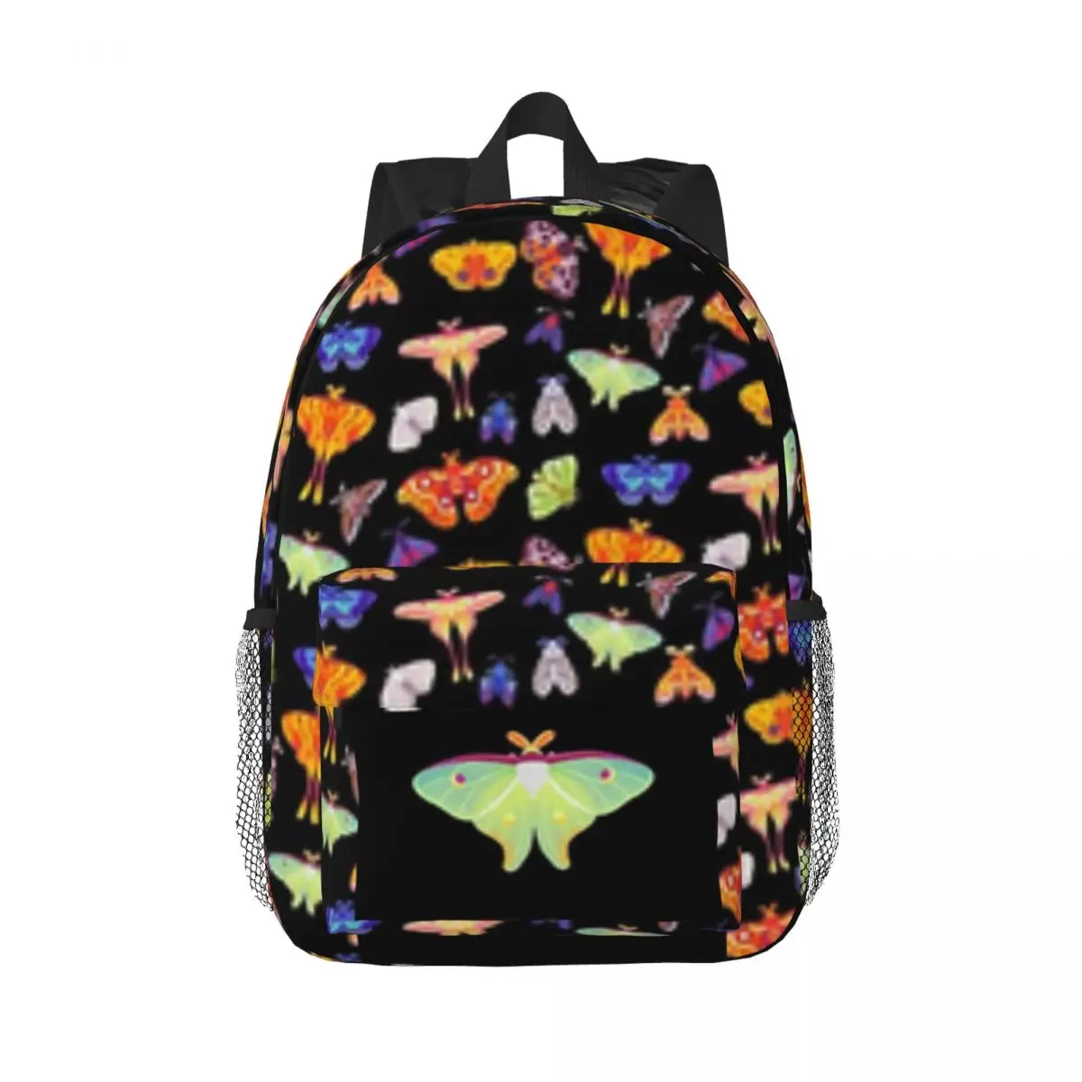 

Moth For Girls,kids,boys Large Capacity Student Backpack Cartoon School Backpack 15inch