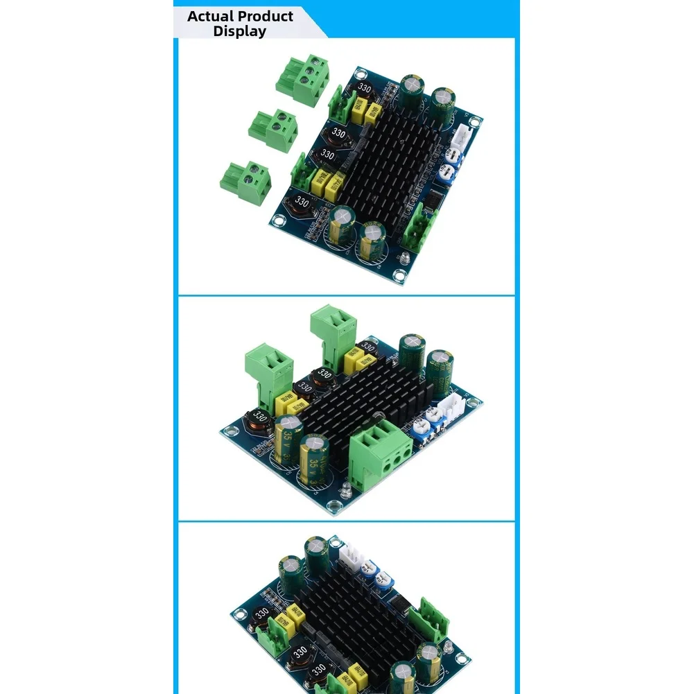 Digital Dual Channel For amplifier Board with For tpa3116d2 Chip 120W x2 Output for Audio Engineering Projects