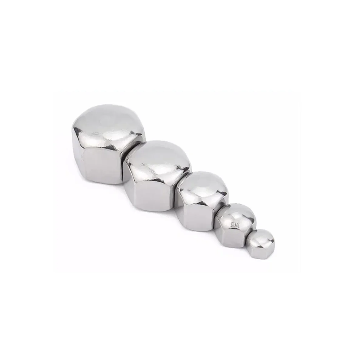 

304 Stainless Steel Cap Nut / Low Type Low Cap Hex Nut / Thin Blind Nut M4-M20
