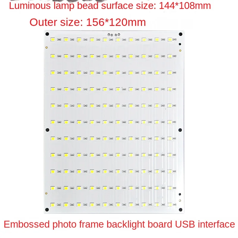 Compatible with Bambu Light Board Tuozhu embossed backlight board LED light board embossed set accessories