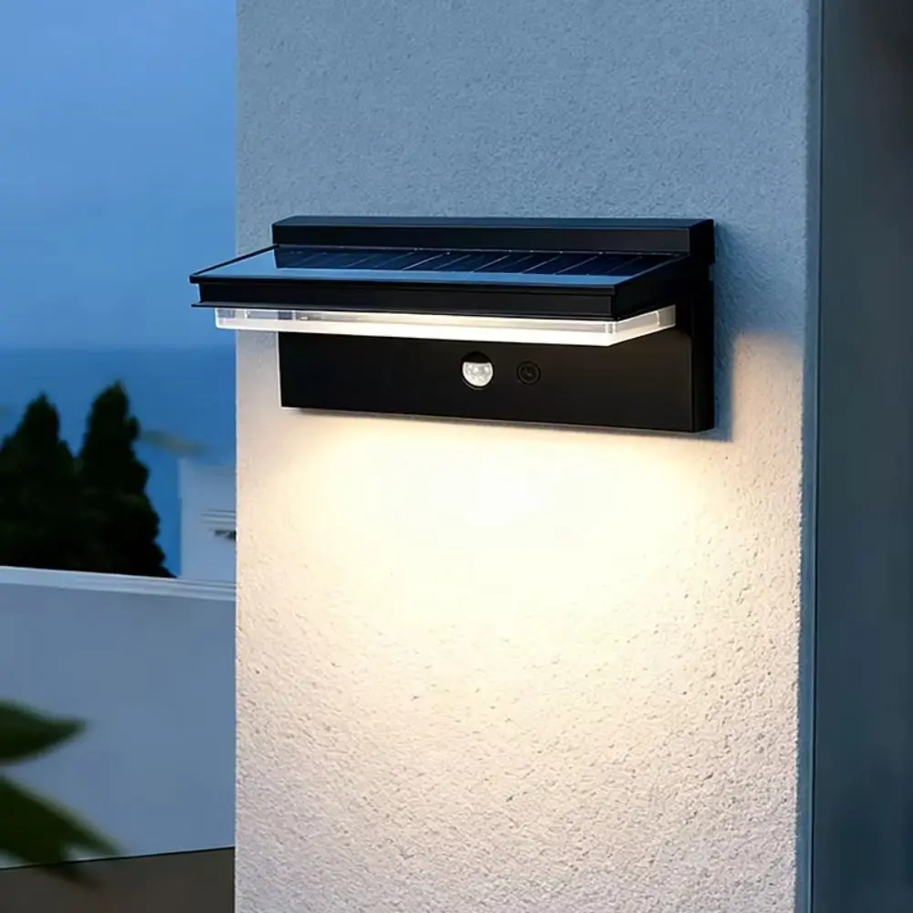 Motion Activated Solar Wall Lamp Waterproof Solar Powered Motion Activated Light Motion Induction Reliable Lighting Solar Light