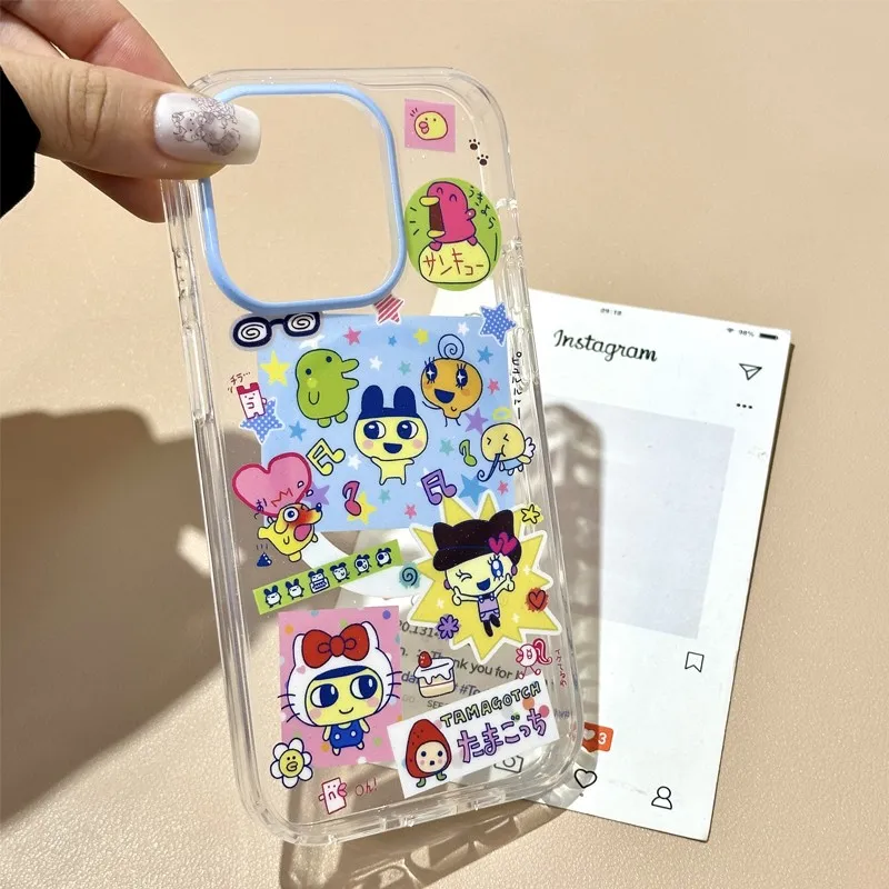 Ins Japanese Amine Glitters Cartoon Phone Case For Samsung Galaxy S25 S24 S23 S22 S21 S20 Note20 Edge Plus Ultra Lite 5G Cover - náhled 3