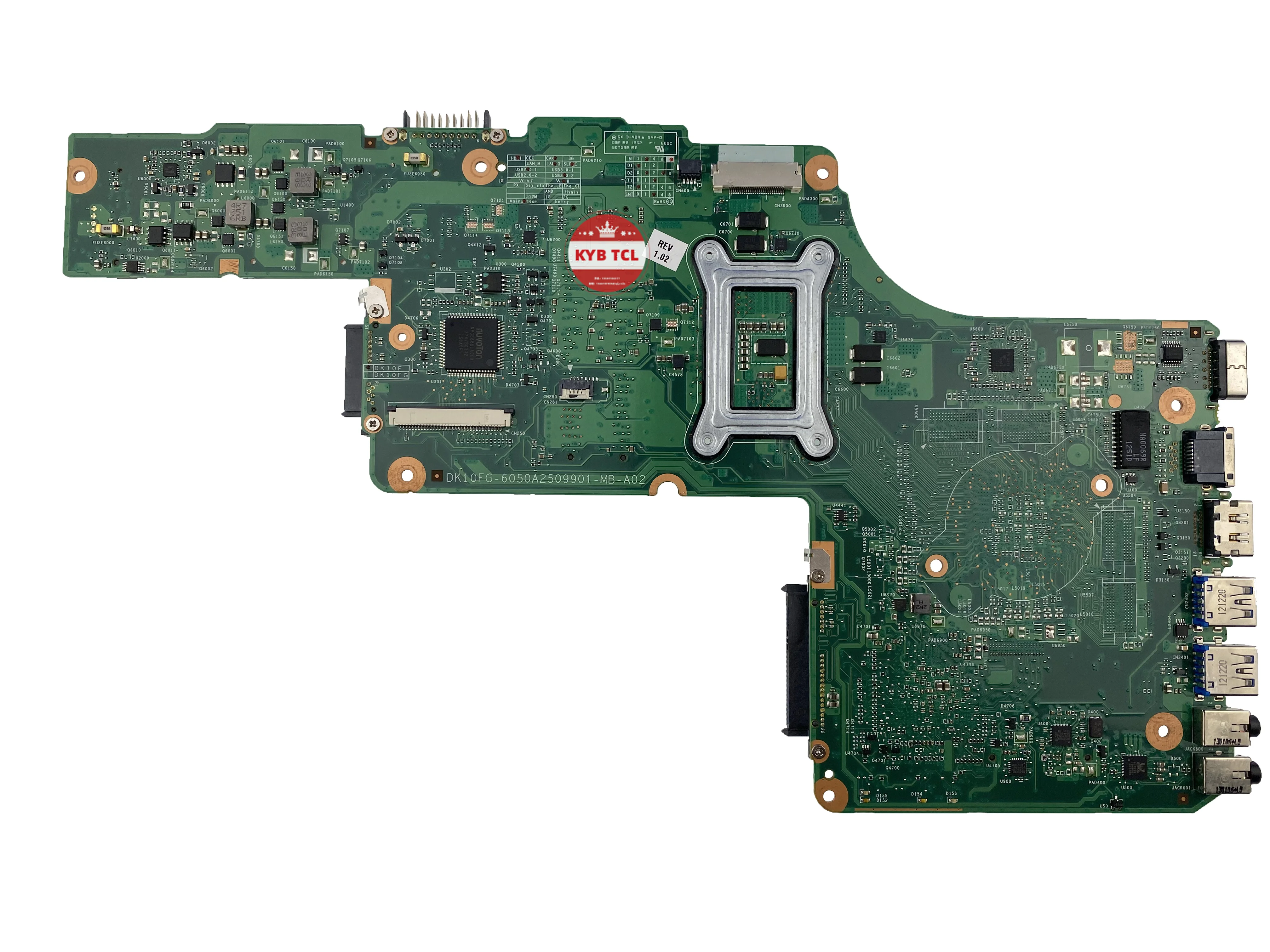 Notebook 6050A2509901 For Toshiba Satellite S855 S850 L850 C850 L855 C855 Laptop Motherboard Mainboard V000275350 DDR3 HM75