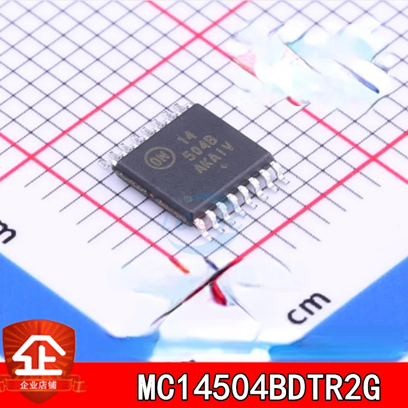 

10pcs New and original MC14504BDTR2G Screen printing:14504B TSSOP16 The converter/level shifter MC14504BDTR2G TSSOP-16 14504B