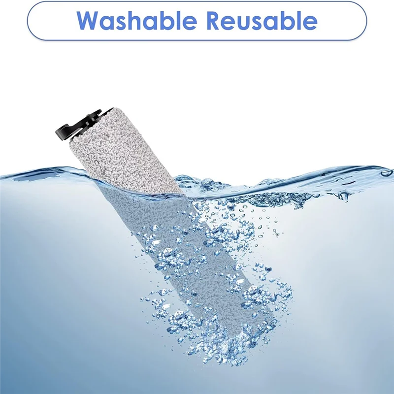 A83g-kit de acessórios para tineco floor one s3/ifloor 3, rolo de escova de filtro de vácuo para tineco floor one s3 sem fio molhado e seco