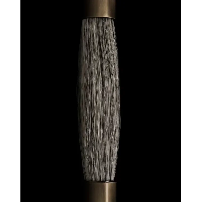 2025 New Arrival Real Horsehair Wall Lamp Designer Indoor Hotel Bedroom Corridor Decoration Wall Light