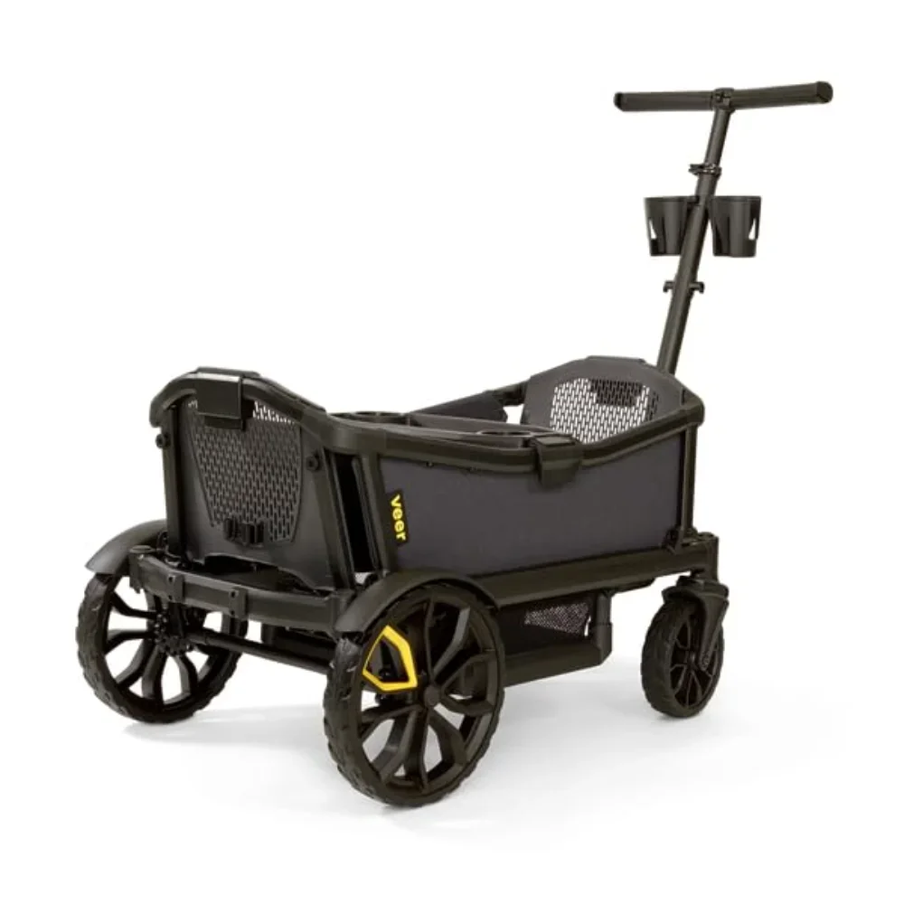 The Feel and Safety of  with The Fun of a Lightweight, Rugged Wagon | Push/Pull/Push-Along | Fully Collapsible