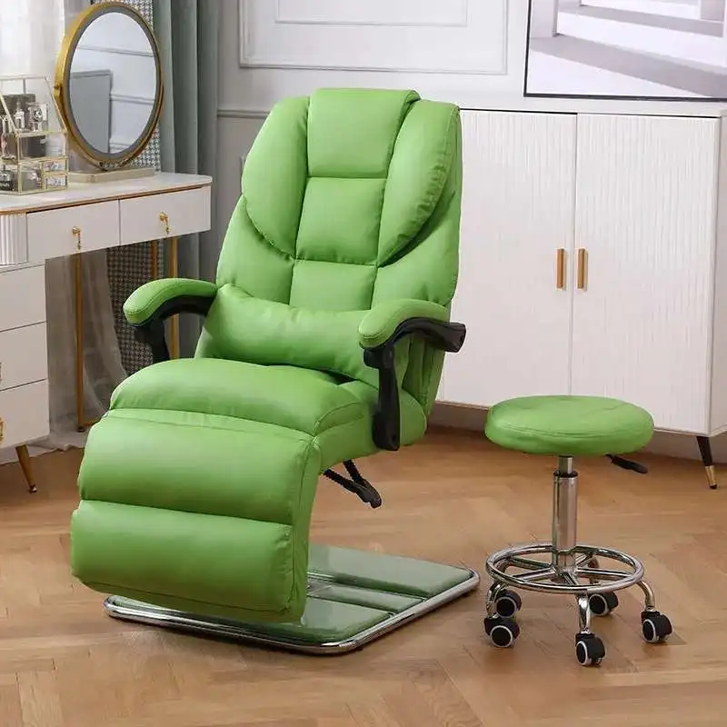 

Reclinable Luxury Salon Chair Hidraulic Leg Barber Shop Salon Chair Portable Vintage Cadeira De Barbeiro Commercial Furniture
