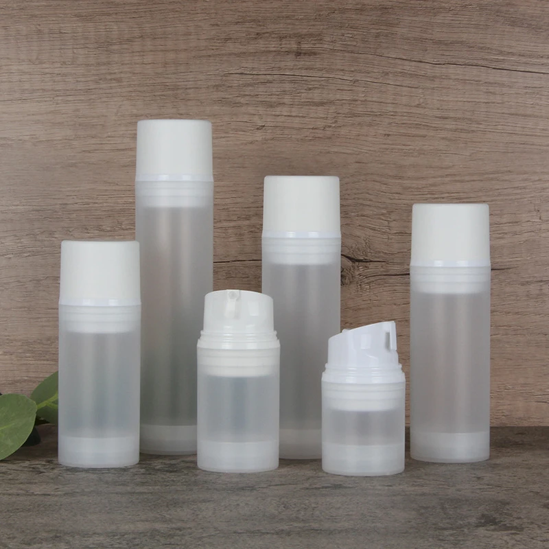 30-150ml Frosted Travel Pump Bottle Dispenser Empty Lotion B