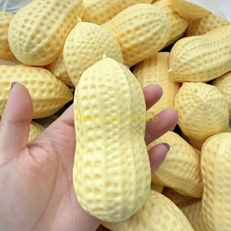 E7CE Elastic Peanut Therapy Toy Squeeze Texture For Mindfulness And Play Party