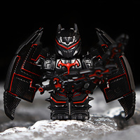 Third-party Renminbi CD14 Bat Mecha Mobile Hero Dark Hell Assembly Building Block Toy