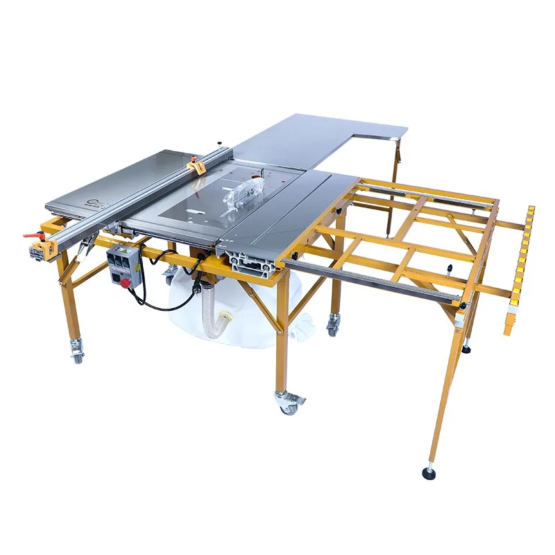 JT-11 Sliding Table Saw Multi Functional Folding Dust Free Parent Child Saw Woodworking Special Sliding Table