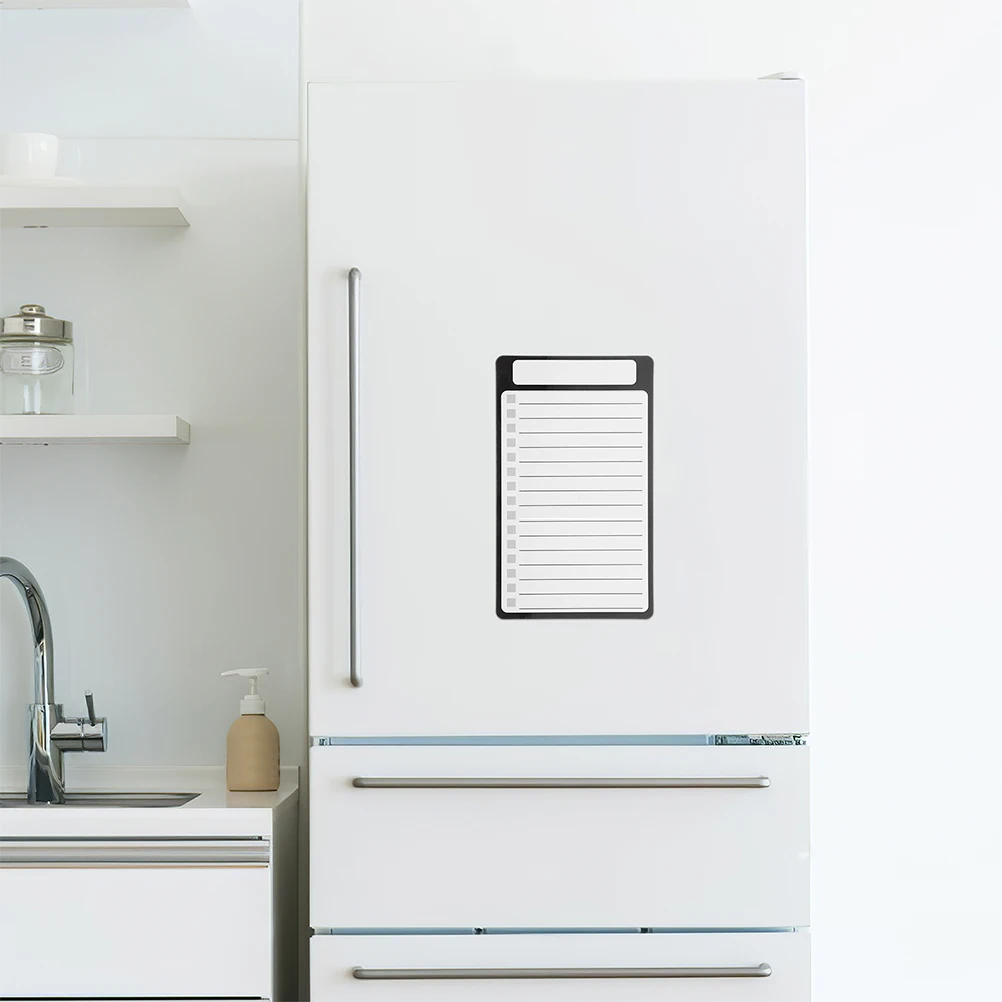 

3pcs Fridge Magnet Whiteboard For Office Home Checklist Chore Chart Adults Reusable Pet Material Dry Erase Board Refrigerator