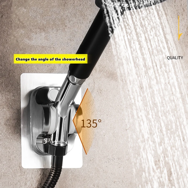 Shower Head Angle Adjuster Elbow Adapter Connections Shower Arm Extension Angle 135° Elbow Hand Shower Top Spray Elbow Connector