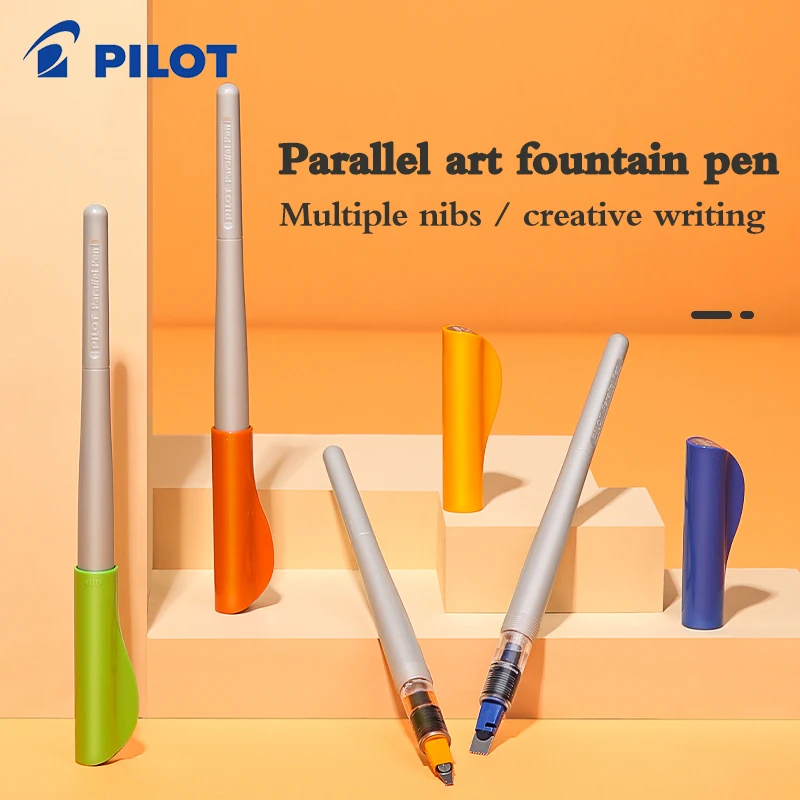 

PILOT Parallel Fountain Pen FP3-SS Special Art Gothic Flower Font English Calligraphy Pen 1.5/2.4/3.8/6.0mmm School Supplies